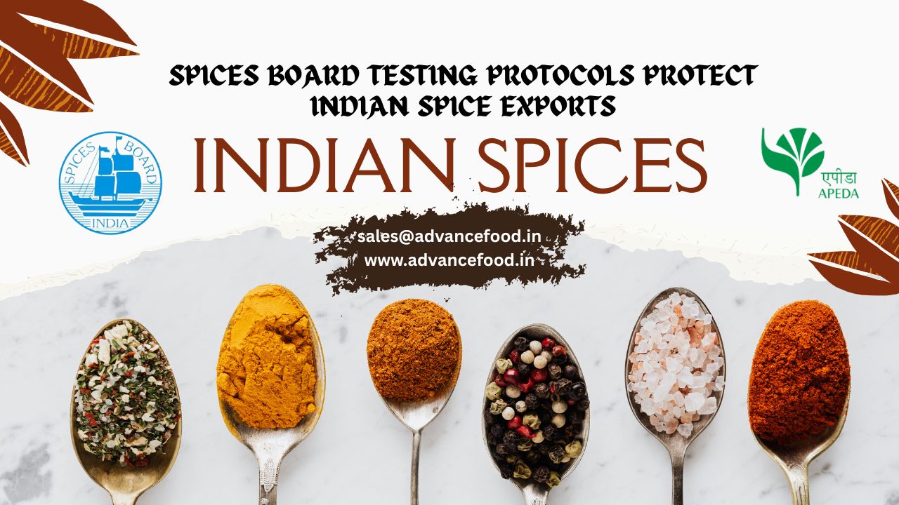 How Spices Board Testing Protocols Protect Indian Spice Exports