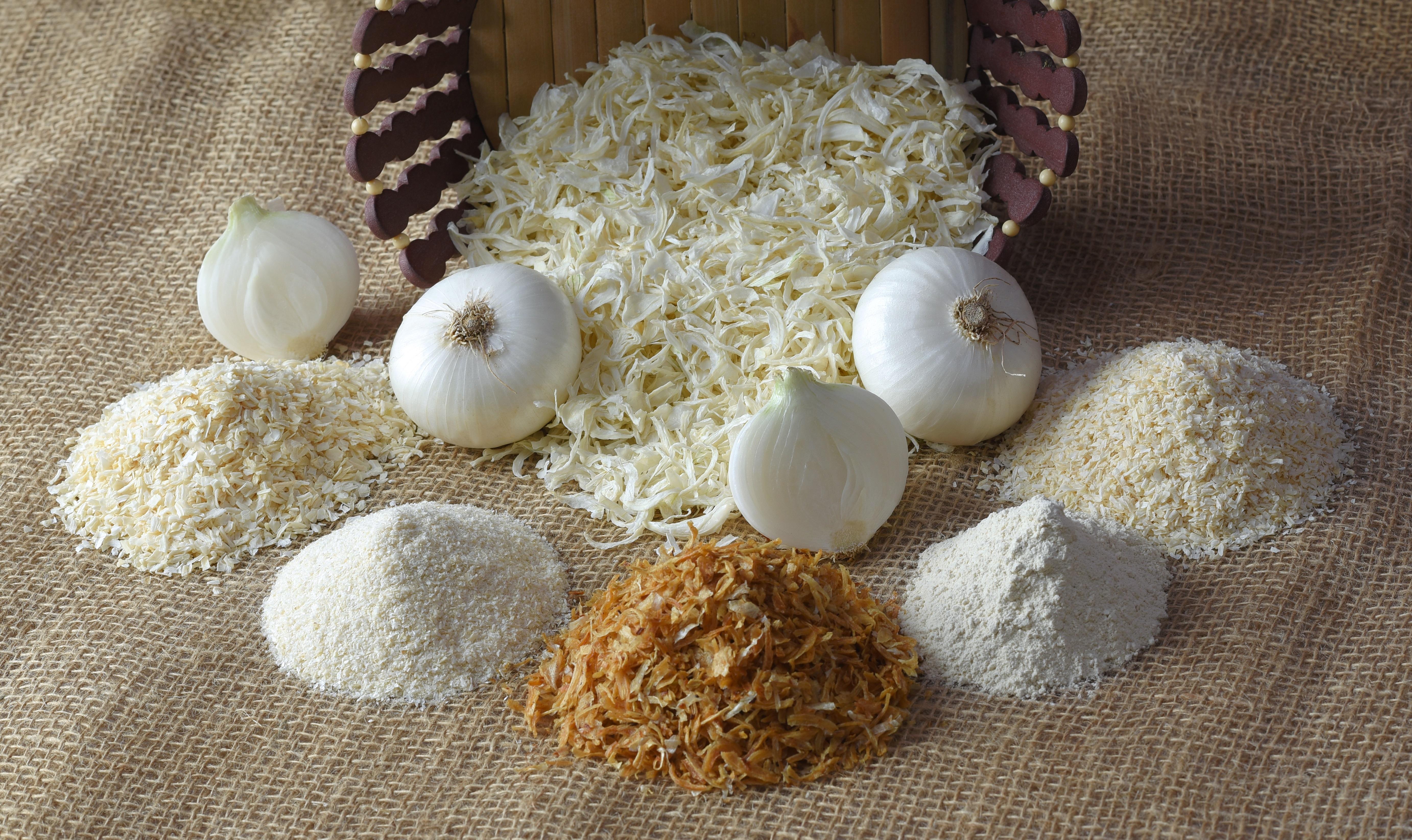 Dehydrated White Onion
